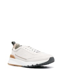 Chaussures de sport blanches Brunello Cucinelli