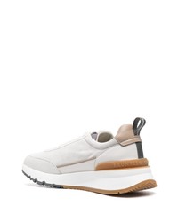 Chaussures de sport blanches Brunello Cucinelli