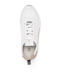 Chaussures de sport blanches Brunello Cucinelli