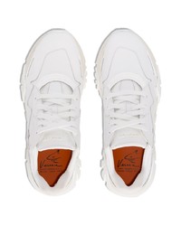 Chaussures de sport blanches Versace