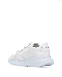 Chaussures de sport blanches Leather Crown