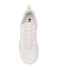 Chaussures de sport blanches MSGM