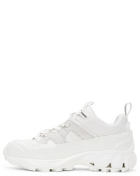 Chaussures de sport blanches Burberry