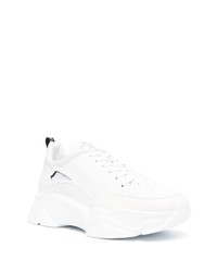 Chaussures de sport blanches Roberto Cavalli