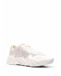 Chaussures de sport blanches MSGM