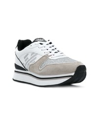 Chaussures de sport blanches Emporio Armani