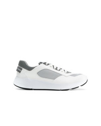 Chaussures de sport blanches Prada