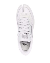 Chaussures de sport blanches Maison Margiela x Reebok