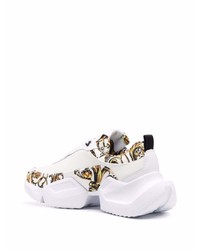 Chaussures de sport blanches VERSACE JEANS COUTURE