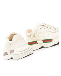 Chaussures de sport blanches Gucci