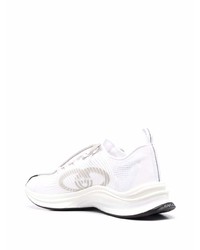 Chaussures de sport blanches Gucci