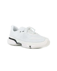 Chaussures de sport blanches Prada