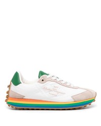 Chaussures de sport blanches Salvatore Ferragamo