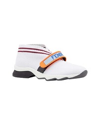 Chaussures de sport blanches Fendi