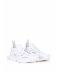 Chaussures de sport blanches Dolce & Gabbana