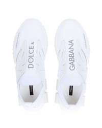 Chaussures de sport blanches Dolce & Gabbana