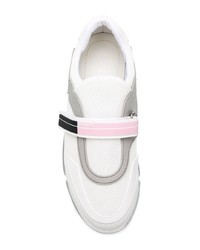 Chaussures de sport blanches Prada