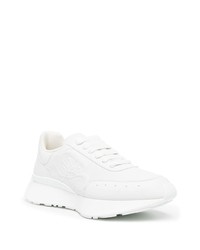 Chaussures de sport blanches Alexander McQueen