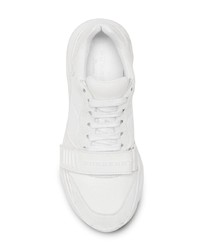 Chaussures de sport blanches Burberry