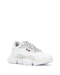 Chaussures de sport blanches Moncler