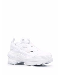 Chaussures de sport blanches Maison Margiela x Reebok