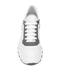 Chaussures de sport blanches Prada