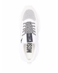 Chaussures de sport blanches Moschino