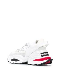 Chaussures de sport blanches DSQUARED2