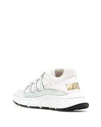 Chaussures de sport blanches Versace