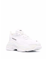 Chaussures de sport blanches Balenciaga