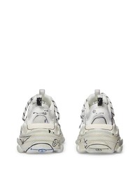 Chaussures de sport blanches Balenciaga