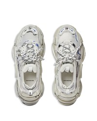 Chaussures de sport blanches Balenciaga