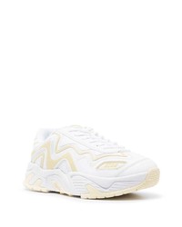 Chaussures de sport blanches MSGM