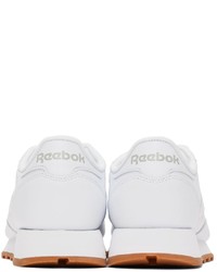 Chaussures de sport blanches Reebok Classics