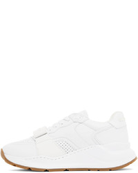 Chaussures de sport blanches Burberry