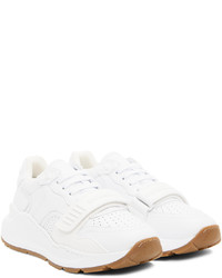 Chaussures de sport blanches Burberry