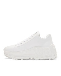 Chaussures de sport blanches Miu Miu