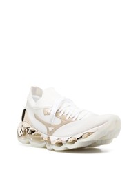 Chaussures de sport blanches Mizuno