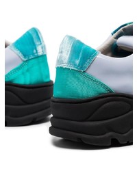 Chaussures de sport bleu canard Rombaut