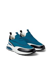 Chaussures de sport bleu canard Jimmy Choo