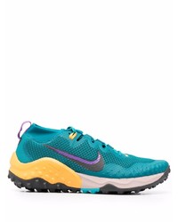 Chaussures de sport bleu canard Nike