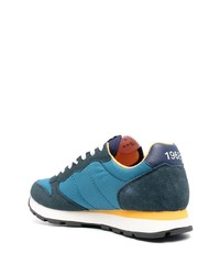 Chaussures de sport bleu canard Sun 68