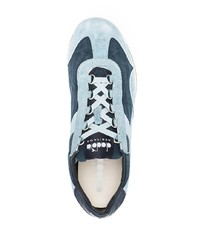 Chaussures de sport bleu clair Diadora