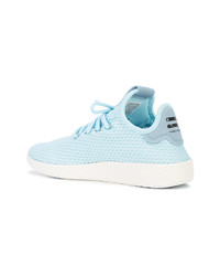 Chaussures de sport bleu clair Adidas By Pharrell Williams