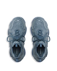 Chaussures de sport bleu clair Balenciaga