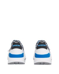 Chaussures de sport bleu clair Burberry