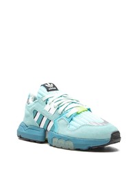 Chaussures de sport bleu clair adidas