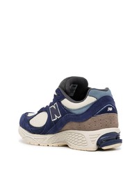 Chaussures de sport bleu marine et blanc New Balance