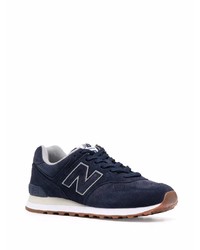 Chaussures de sport bleu marine et blanc New Balance