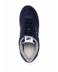 Chaussures de sport bleu marine et blanc New Balance